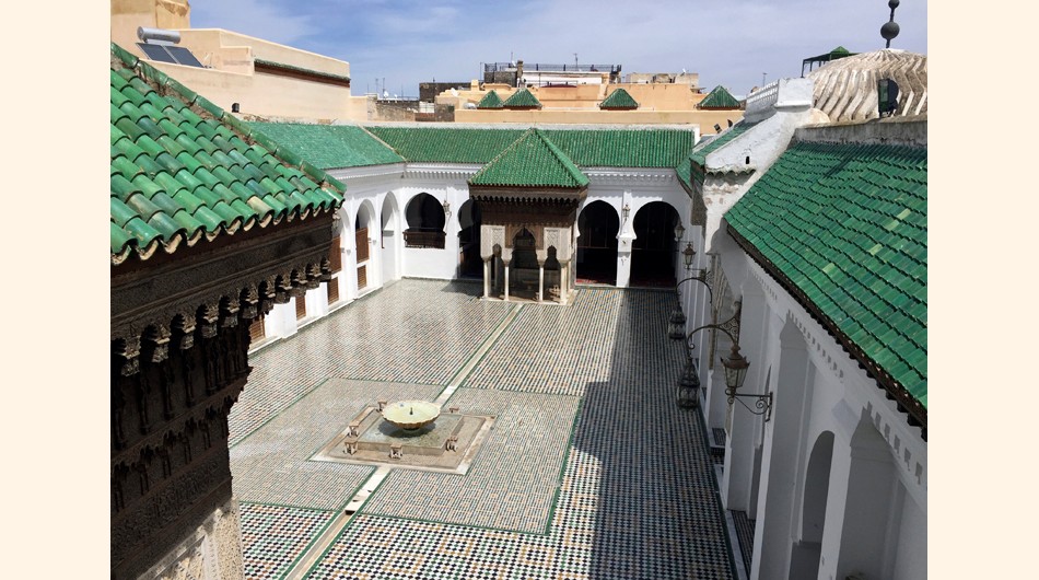 marruecos biblioteca fez
